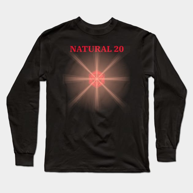 Natural 20 Long Sleeve T-Shirt by natural-20s